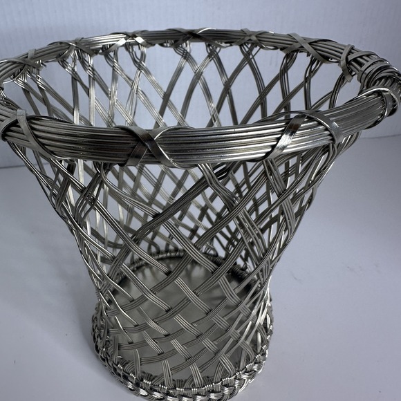 Vintage Aluminum Wired Basket Ballard Designs 2014 - Picture 2 of 6
